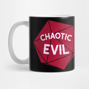 Chaotic Evil D20 Mug